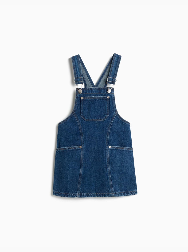 Jupe salopette, MO Fashion Bleu - Kiabi