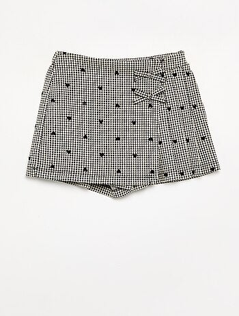 Jupe short à motif