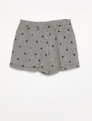 Jupe short à motif
