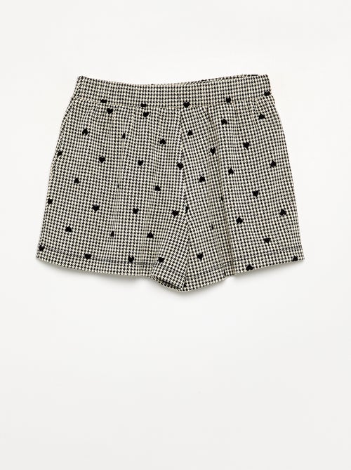 Jupe short à motif - Kiabi Jupe short à motif - Kiabi