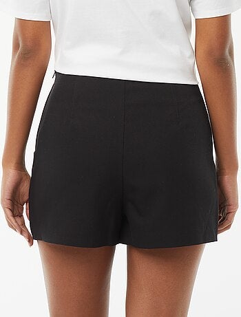 Jupe short à taille haute