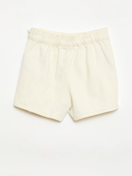 Jupe-short avec motifs brodés all over - Kiabi