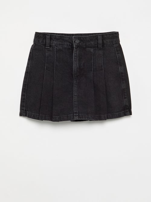 Jupe short courte en jean - Kiabi