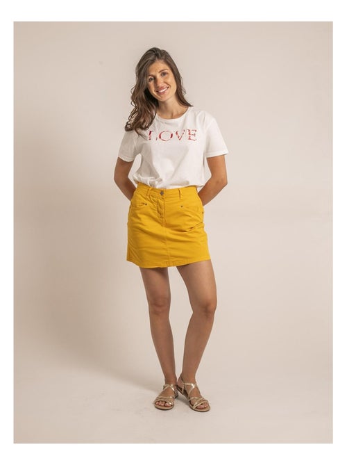 Jupe-short courte xomia - Kiabi