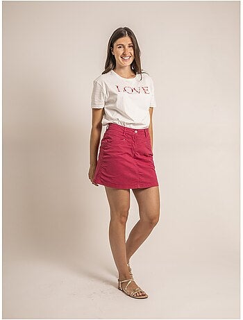 Jupe-short courte xomia