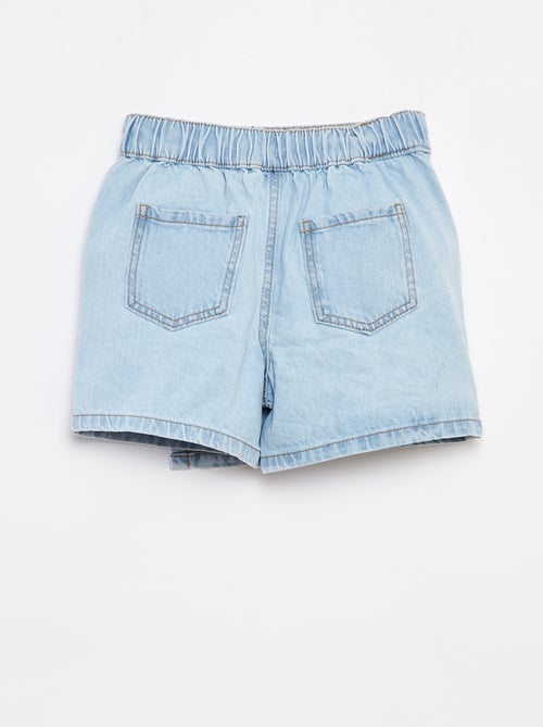 Jupe short en denim - Kiabi Jupe short en denim - Kiabi