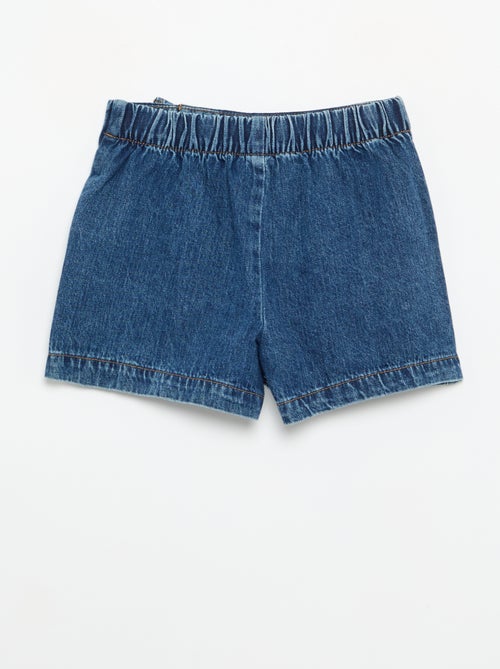Jupe short en denim - Kiabi