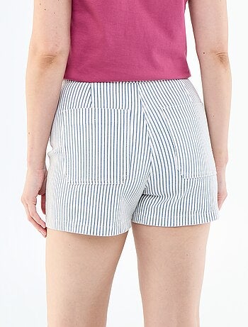 Jupe short en jean