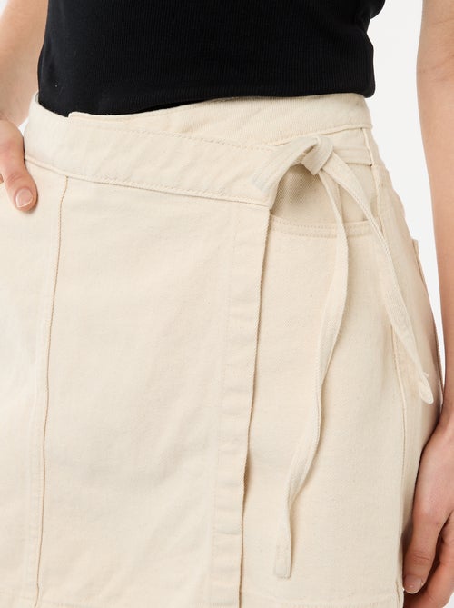 Jupe short en jean - Kiabi