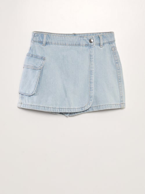 Jupe short en jean - Kiabi