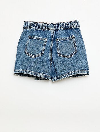 Jupe short en jean