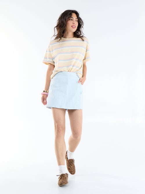 Jupe short en jean - Kiabi
