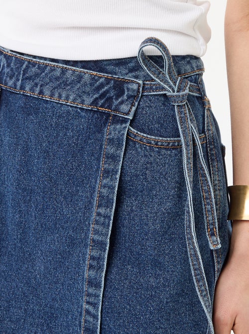 Jupe short en jean - Kiabi