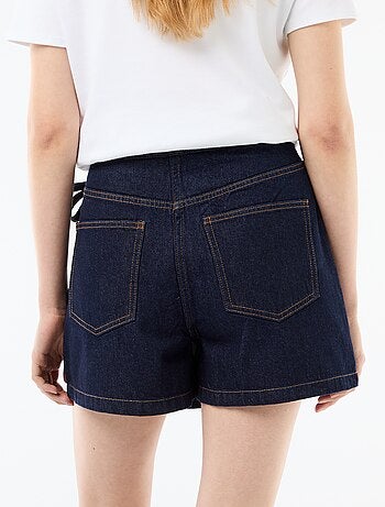 Jupe short en jean