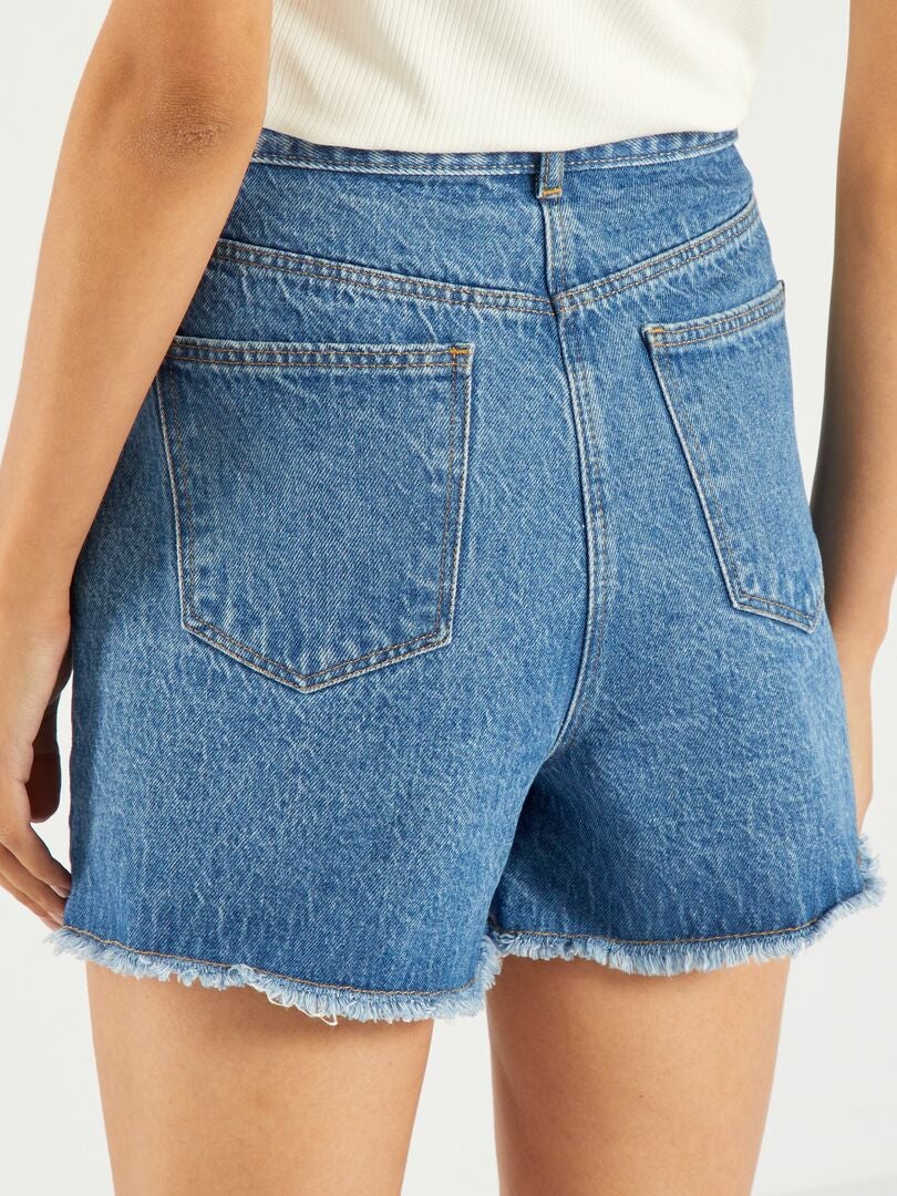 Jupe short online jeans