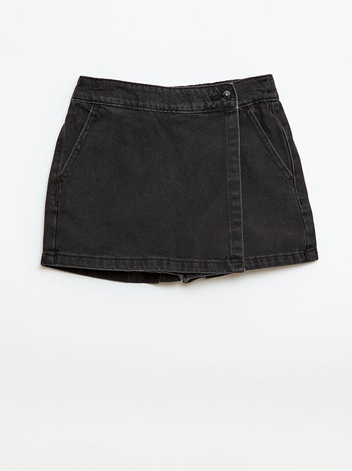 Jupe short en jean - Kiabi