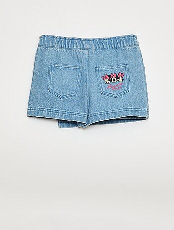 Jupe-short en jean 'Minnie' 'Disney'