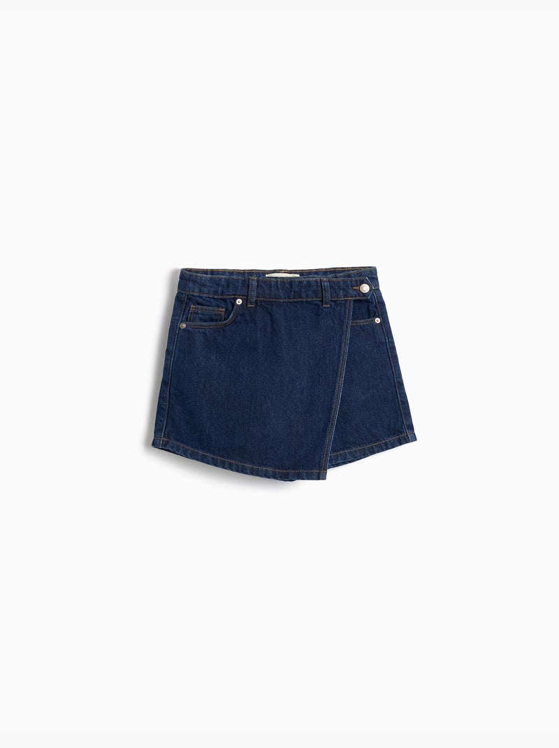 Jupe-short en jean, MO Fashion Bleu - Kiabi