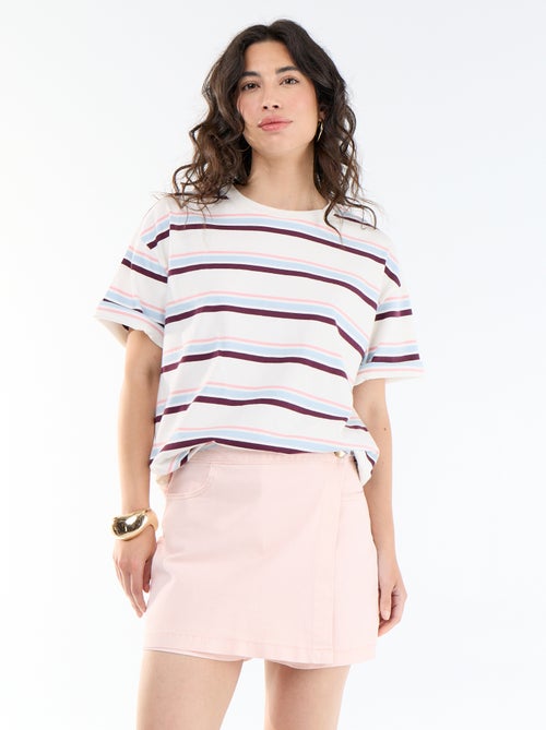 Jupe short en jean - Kiabi