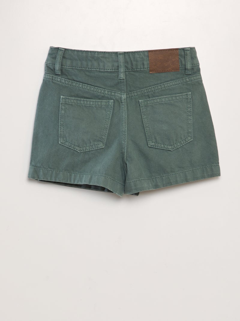 Jupe Short En Jean Vert Kiabi 12 00€