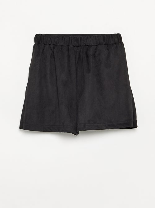 Jupe-short en suédine - Kiabi