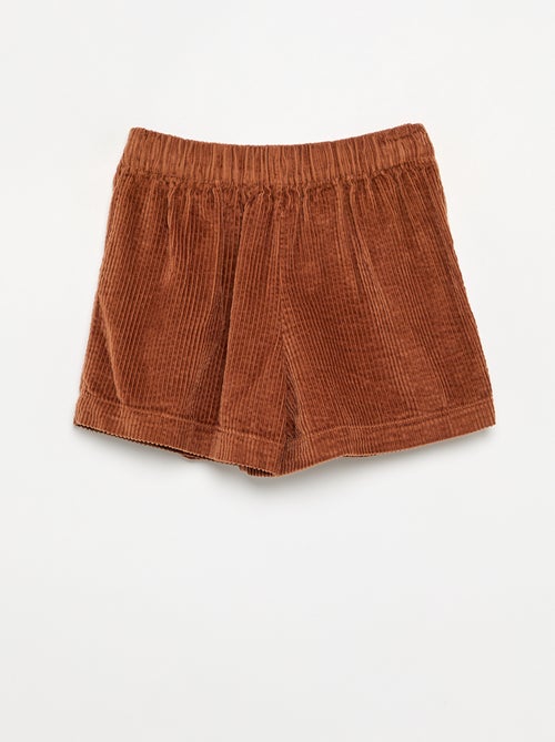 Jupe short en velours côtelé - Kiabi Jupe short en velours côtelé - Kiabi