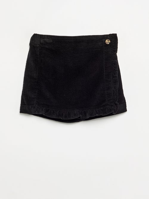 Jupe short en velours côtelé - Kiabi Jupe short en velours côtelé - Kiabi