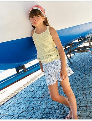 Jupe-short imprimé, mo fashion