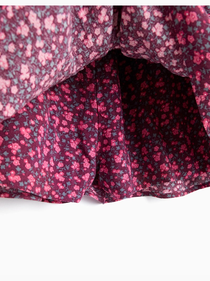 Jupe-short imprimé, mo fashion Violet - Kiabi