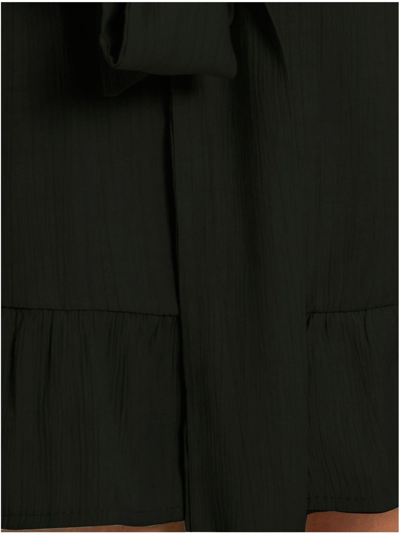 Jupe-short portefeuille xaberi Noir - Kiabi