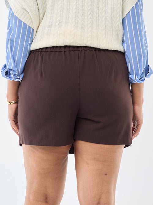 Jupe short taille haute - Kiabi