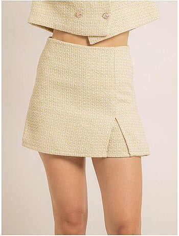 Jupe-short tweed xevine