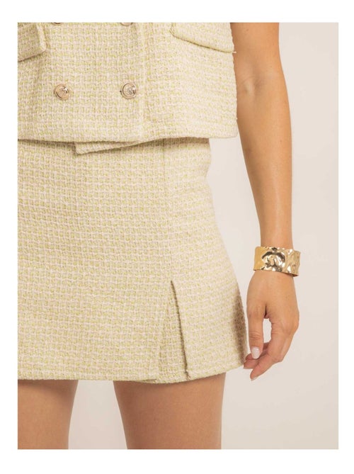 Jupe-short tweed xevine - Kiabi Jupe-short tweed xevine - Kiabi