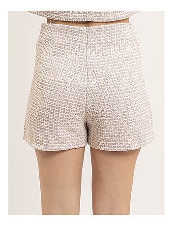 Jupe-short tweed xevine