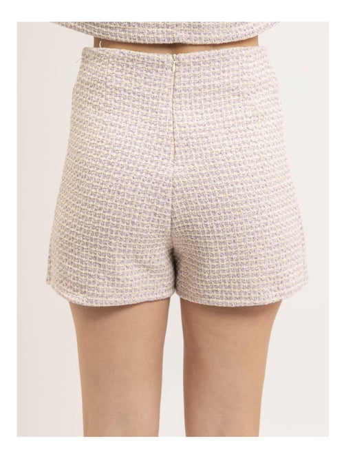 Jupe-short tweed xevine - Kiabi Jupe-short tweed xevine - Kiabi