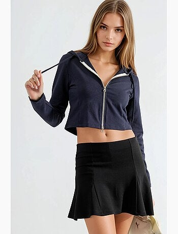Jupes-shorts à empiècements taille haute busem