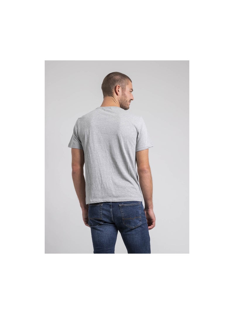 Jupilar t-shirt met ronde hals van puur katoen Grijs - Kiabi