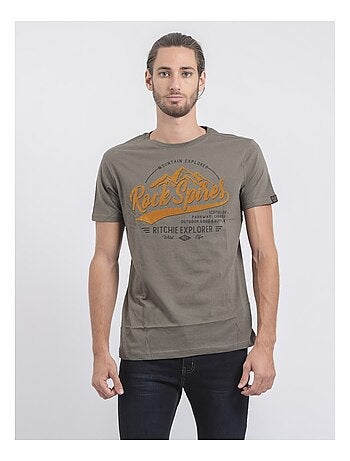 Jupitoli t-shirt met korte mouwen, ronde hals en gemaakt van puur katoen