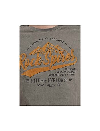 Jupitoli t-shirt met korte mouwen, ronde hals en gemaakt van puur katoen