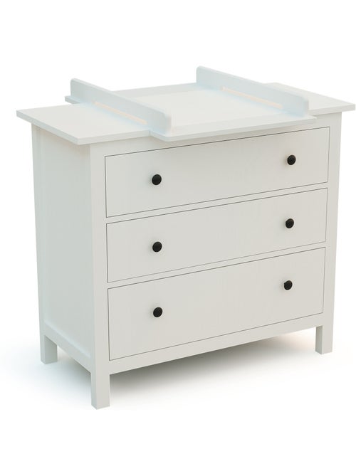 Jurababy - kira 50cm universele houten aankleedtafel voor babycommode - wit - Kiabi Jurababy - kira 50cm universele houten aankleedtafel voor babycommode - wit - Kiabi