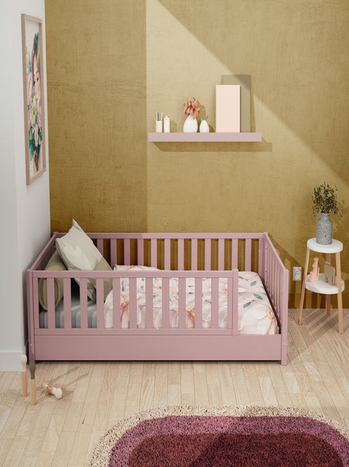 Jurababy - lit au sol enfant en bois sonho - 90x190 - Kiabi Jurababy - lit au sol enfant en bois sonho - 90x190 - Kiabi