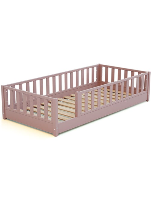 Jurababy - lit au sol enfant en bois sonho - 90x190 - Kiabi Jurababy - lit au sol enfant en bois sonho - 90x190 - Kiabi