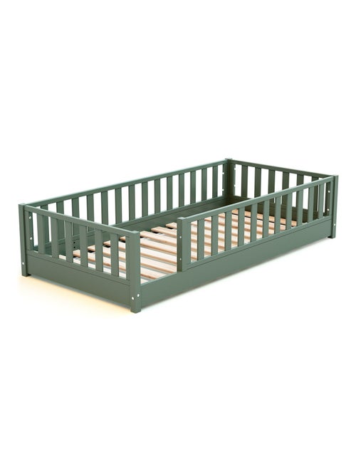 Jurababy - lit au sol enfant en bois sonho - 90x190 - Kiabi Jurababy - lit au sol enfant en bois sonho - 90x190 - Kiabi