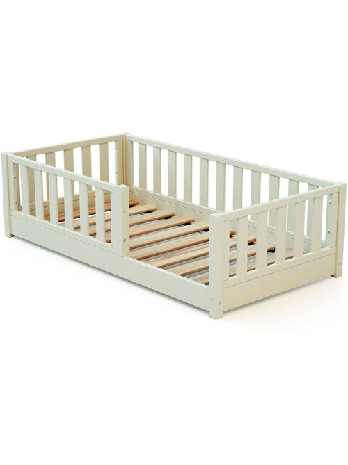 Jurababy - lit enfant au sol en bois sonho mini - 70x140 - Kiabi Jurababy - lit enfant au sol en bois sonho mini - 70x140 - Kiabi