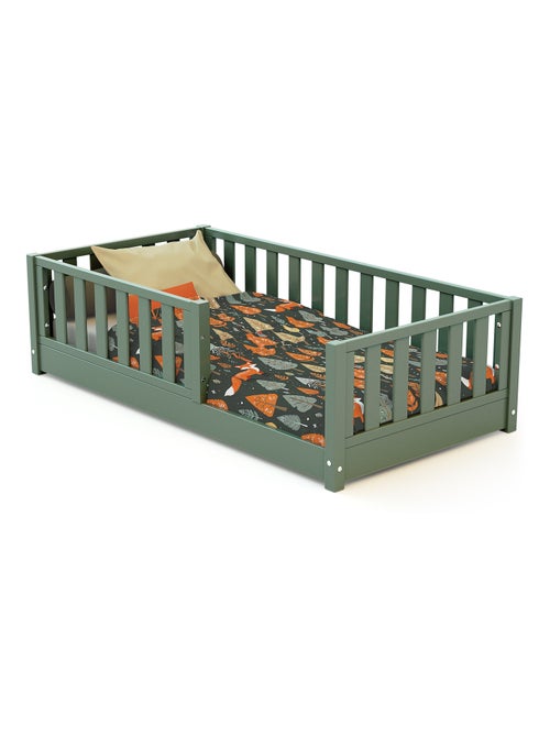 Jurababy - lit enfant au sol en bois sonho mini - 70x140 - Kiabi Jurababy - lit enfant au sol en bois sonho mini - 70x140 - Kiabi