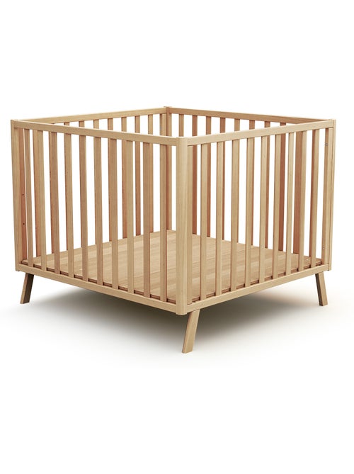 Jurababy -parc bébé évolutif en bois kasa - Kiabi