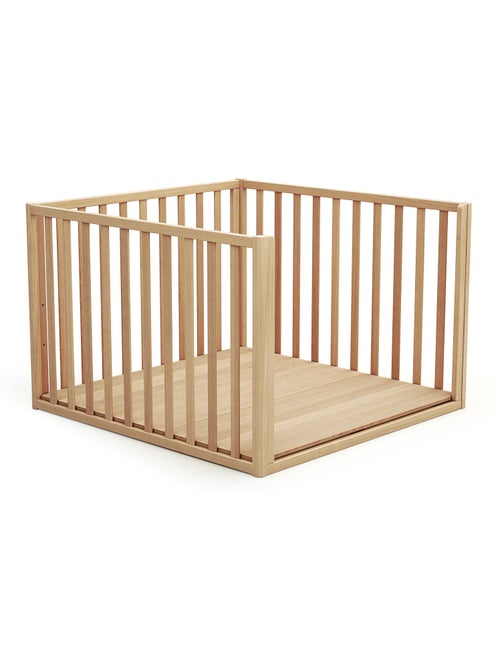 Jurababy -parc bébé évolutif en bois kasa - Kiabi