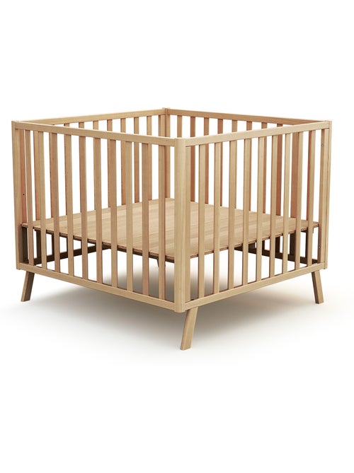 Jurababy -parc bébé évolutif en bois kasa - Kiabi