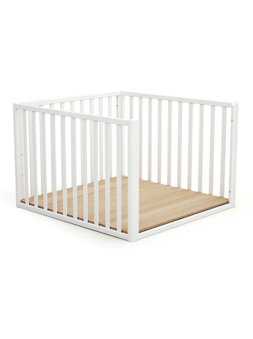 Jurababy -parc bébé évolutif en bois kasa - Kiabi Jurababy -parc bébé évolutif en bois kasa - Kiabi