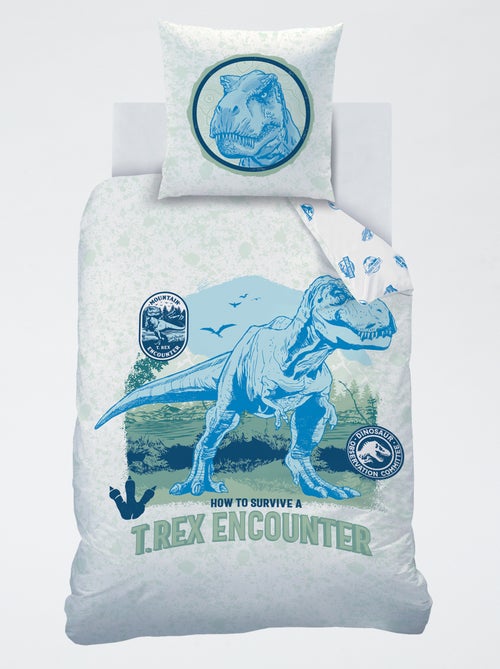 Jurassic World' dekbedovertrek - 1 persoons - Kiabi